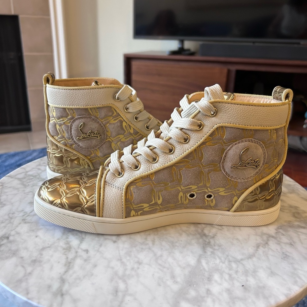 Christian Louboutin Bip Bip Woman High Top Sneaker